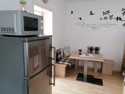 Küche/Küchenzeile in der Unterkunft Gemütlich wohnen in Welling
