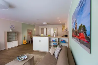 TV/Unterhaltungsangebot in der Unterkunft Cozy-Flats Koblenz