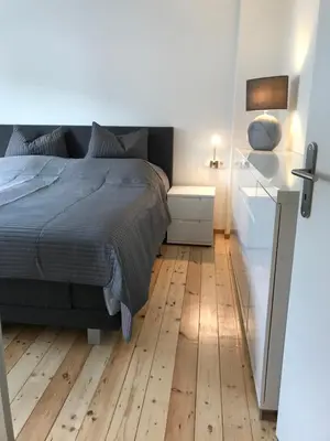 Ein Bett oder Betten in einem Zimmer der Unterkunft Onkel Nik - Premium Lofts & Apartments