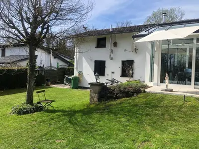 Ein Garten an der Unterkunft Casa Müller