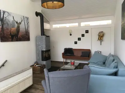 Ein Sitzbereich in der Unterkunft Casa Müller
