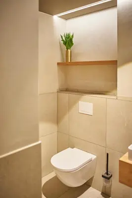 Ein Badezimmer in der Unterkunft Hotel Reiler Hof