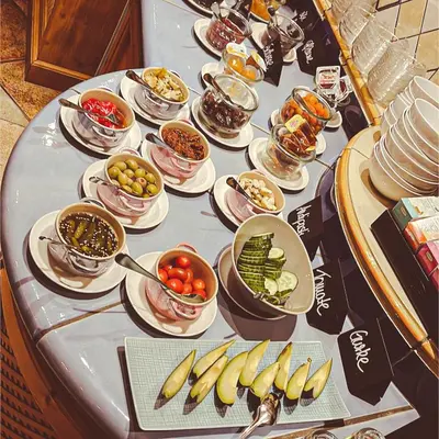 Essen im Hotel oder in der Nähe