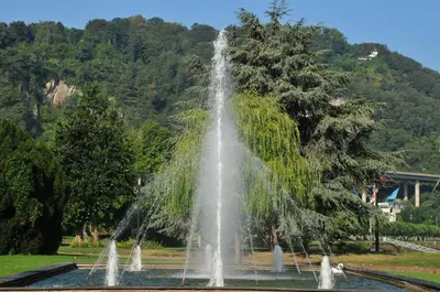 Naturlandschaft in der Nähe des Hotels