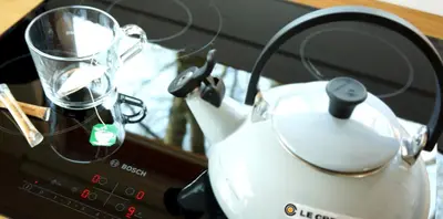 Kaffee-/Teezubehör in der Unterkunft Tiny House Dreischwesternherz