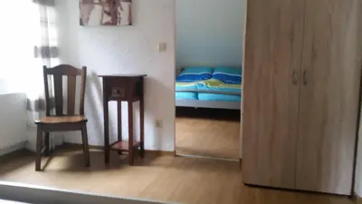 Ein Bett oder Betten in einem Zimmer der Unterkunft Haus am Dekernbach
