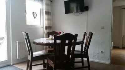 TV/Unterhaltungsangebot in der Unterkunft Haus am Dekernbach