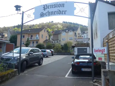 Grundriss der Unterkunft Pension Schneider