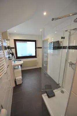 Ein Badezimmer in der Unterkunft Hotel-Restaurant Ehses