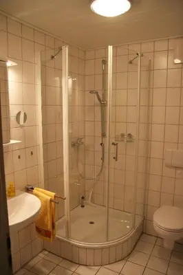 Ein Badezimmer in der Unterkunft Ferienweingut Hensler