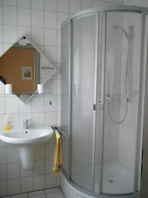 Ein Badezimmer in der Unterkunft Ferienweingut Hensler