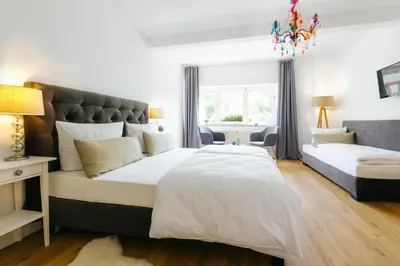 Ein Bett oder Betten in einem Zimmer der Unterkunft Villa Cuchema