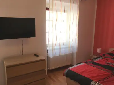 Ein Bett oder Betten in einem Zimmer der Unterkunft Casa Elisa - Das Ferienhaus zum Wohlfühlen