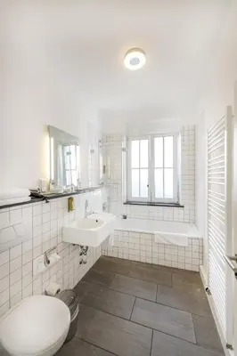 Ein Badezimmer in der Unterkunft Altstadt Hotel & Café Koblenz