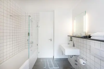 Ein Badezimmer in der Unterkunft Altstadt Hotel & Café Koblenz