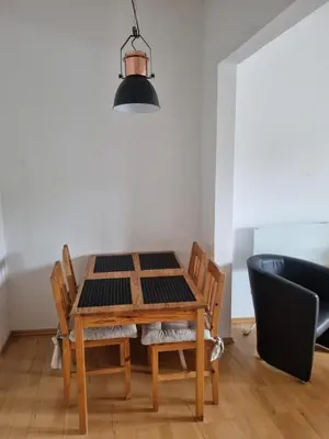 Ein Sitzbereich in der Unterkunft Ferienhaus Mosellage
