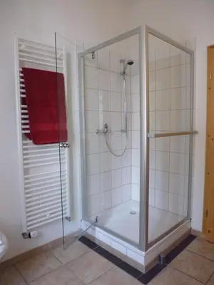 Ein Badezimmer in der Unterkunft Ferienhaus Moselmerle