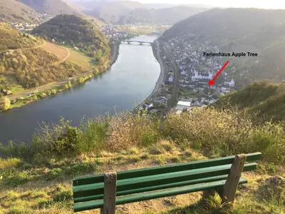 Naturlandschaft in der Nähe des Ferienhauses