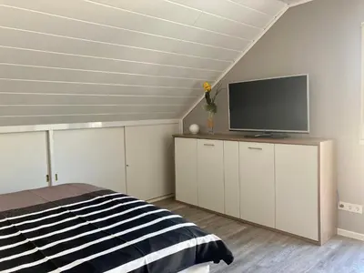 TV/Unterhaltungsangebot in der Unterkunft Kalverkamp Ferienwohnung