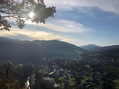 Naturlandschaft in der Nähe der Ferienwohnung