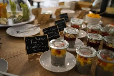 Essen im Hotel oder in der Nähe