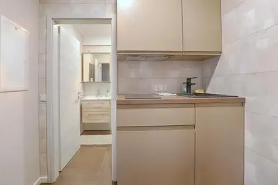 Küche/Küchenzeile in der Unterkunft H-Apartments