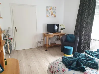 TV/Unterhaltungsangebot in der Unterkunft Marumparkblick 2 modern