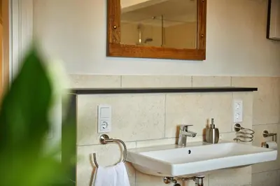 Ein Badezimmer in der Unterkunft Ferienhaus Casa Maria