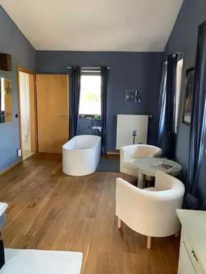 Ein Badezimmer in der Unterkunft Design Appartment with big Terrace