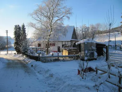 Landhaus à Blooms im Winter