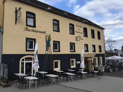 Das Gebäude in dem sich das Hotel befindet