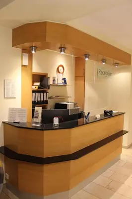 Küche/Küchenzeile in der Unterkunft Hotel Bitburger Hof