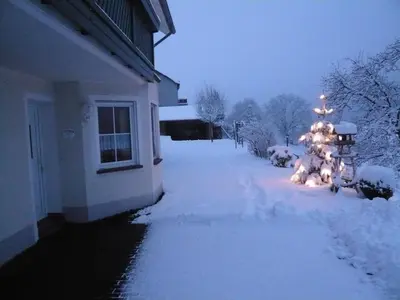 Ferienwohnung Leitges im Winter