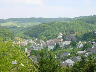 Naturlandschaft in der Nähe der Pension