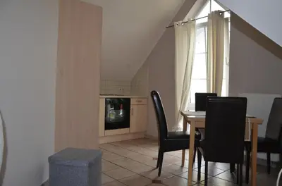 TV/Unterhaltungsangebot in der Unterkunft Gästehaus Alt Mehring
