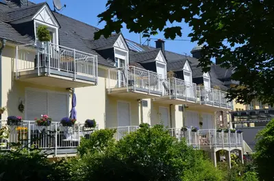 Das Gebäude in dem sich das Bed & Breakfast befindet