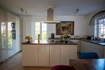 Küche/Küchenzeile in der Unterkunft Weingut Johanneshof