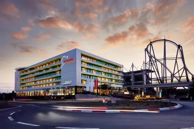 Das Gebäude in dem sich das Hotel befindet