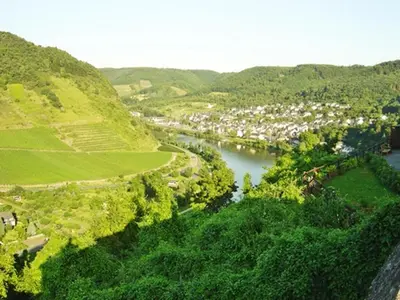 Naturlandschaft in der Nähe der Ferienwohnung