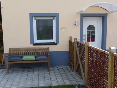 Ein Balkon oder eine Terrasse in der Unterkunft Ferienhaus Clarissa