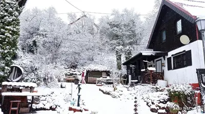 Grundriss der Unterkunft Tom`s Hütte