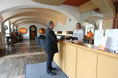 Gäste, die in der Unterkunft Kolping Hostel Trier im Warsberger Hof übernachten