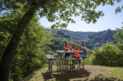 Naturlandschaft in der Nähe der Ferienwohnung