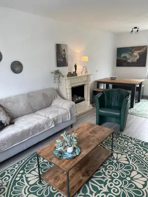 Ein Sitzbereich in der Unterkunft Villa Lahr