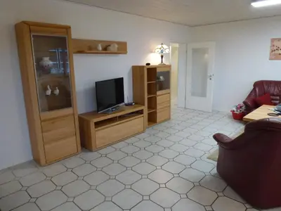 TV/Unterhaltungsangebot in der Unterkunft Ferienwohnung 