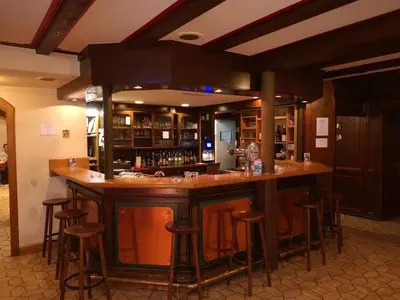 Lounge oder Bar in der Unterkunft Gasthaus 