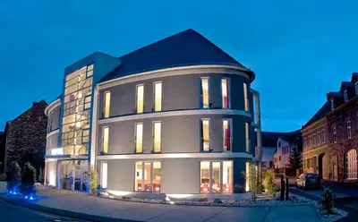 Das Gebäude in dem sich das Hotel befindet
