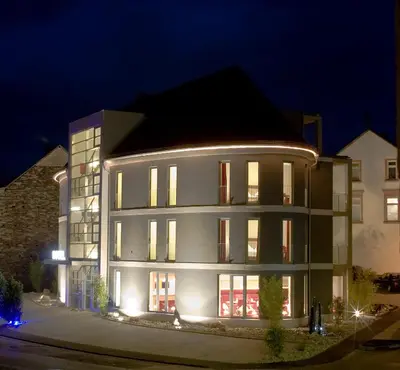 Das Gebäude in dem sich das Hotel befindet