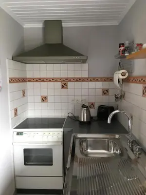 Küche/Küchenzeile in der Unterkunft Ferienwohnung Euler