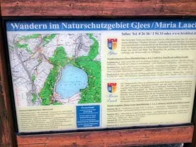 Grundriss der Unterkunft Ferienwohnung Maria Laach 2